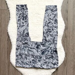 Lululemon Wunder Train High Ruse Summer Shade Ice Grey Multi 25” Leggings